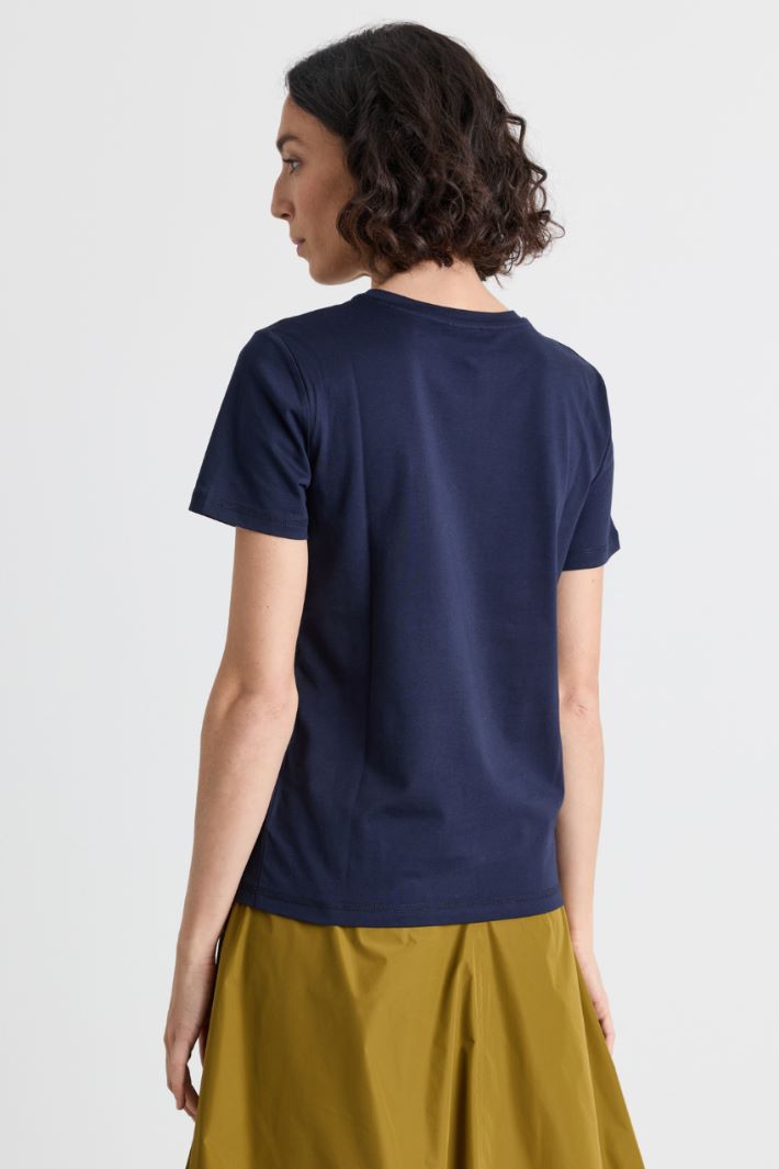 T-shirt stampata - BLU - Intrend - 4