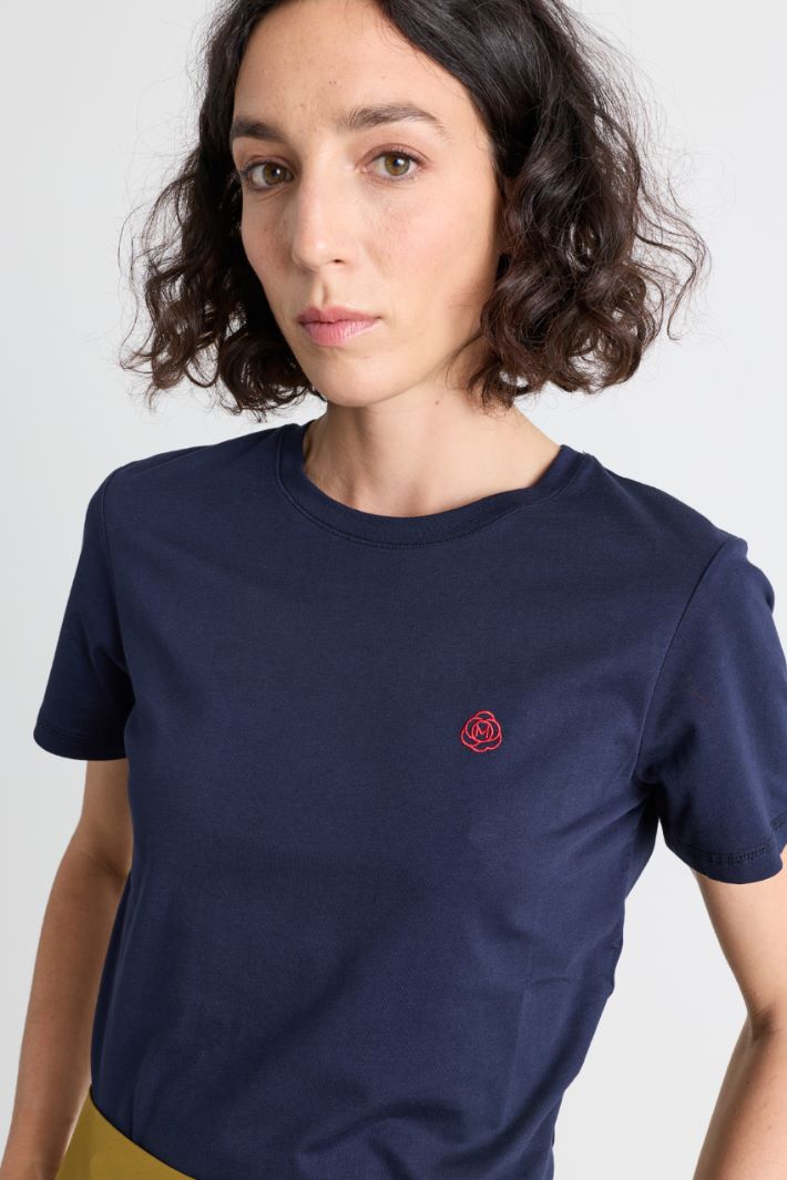 T-shirt stampata - BLU - Intrend - 3