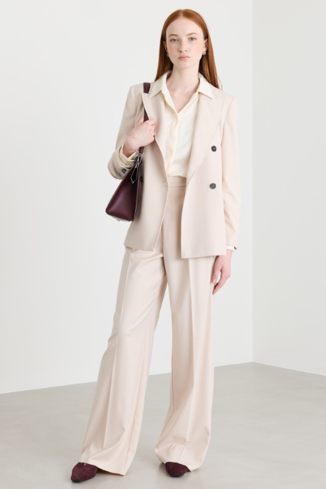 Blazer cruzado elástico - Intrend
