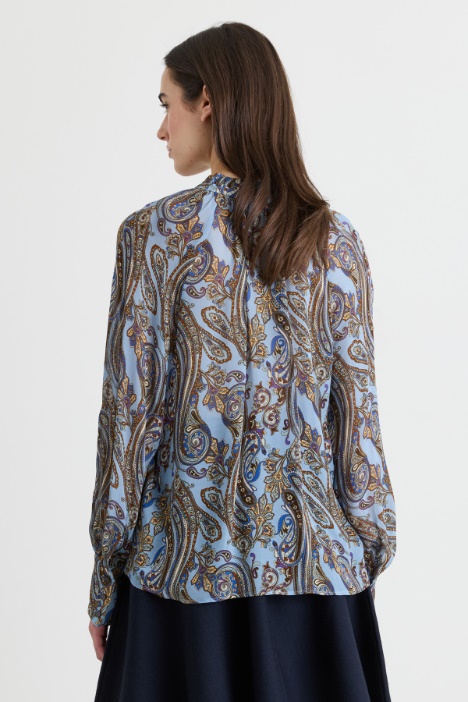 Blusa morbida in georgette