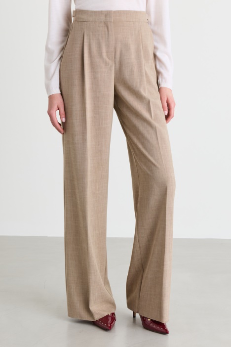 Pantalone ampio stretch