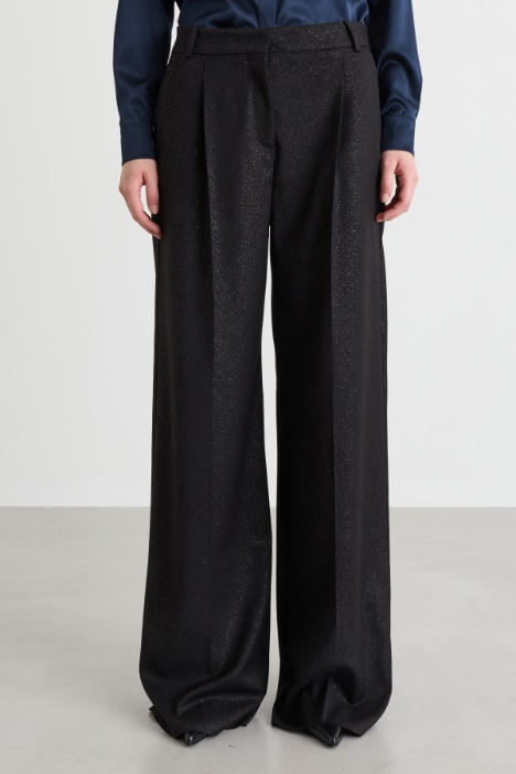 Pantalone fluido stardust
