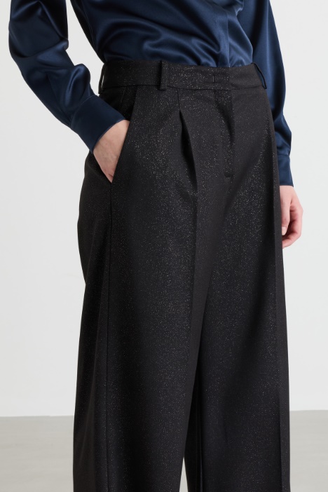 Pantalone fluido stardust