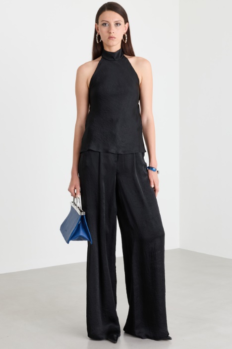Top in twill crinckle - Intrend