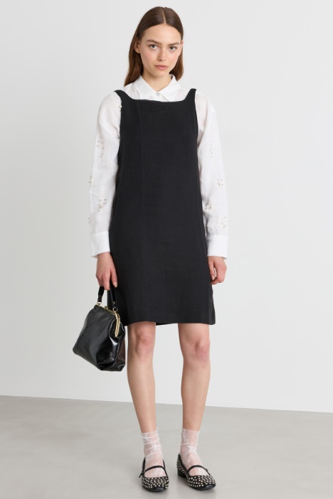 A-line canvas dress - Intrend