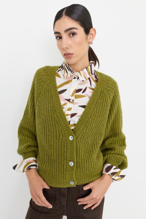 Cardigan à large décolleté - Intrend