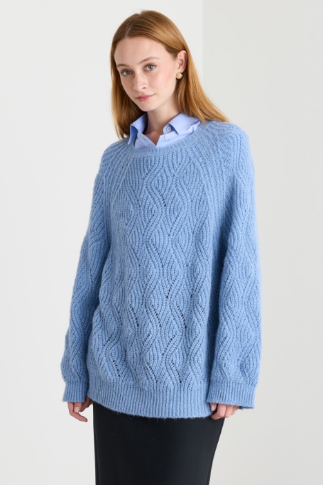Maglia con motivo a onda - Intrend