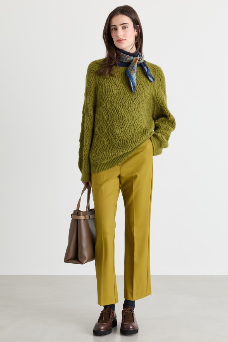 Pullover mit Wellenmuster - Intrend