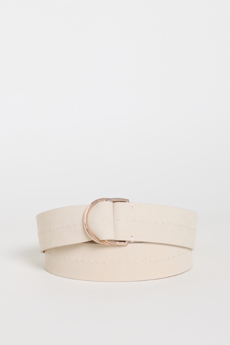 Nubuck double-wrap belt - Intrend