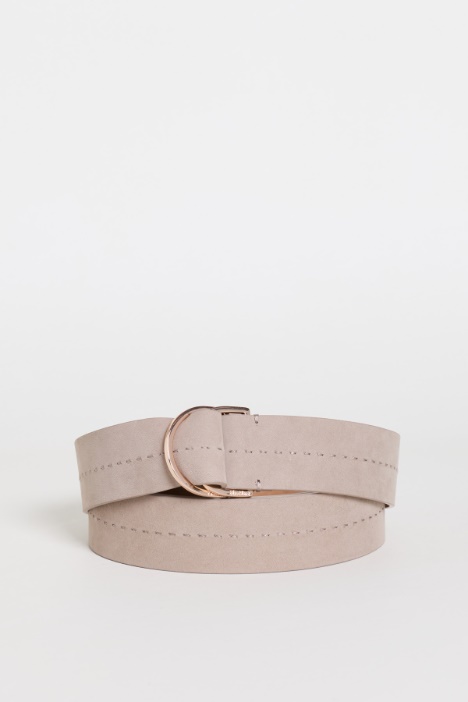 Nubuck double-wrap belt - Intrend