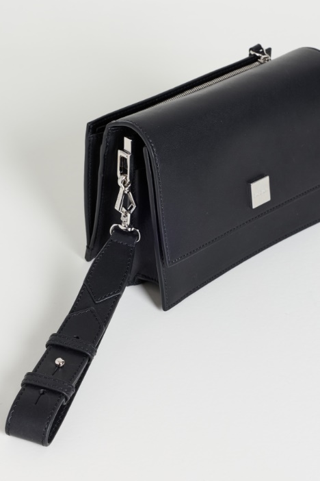 Bolso bandolera pequeño de piel