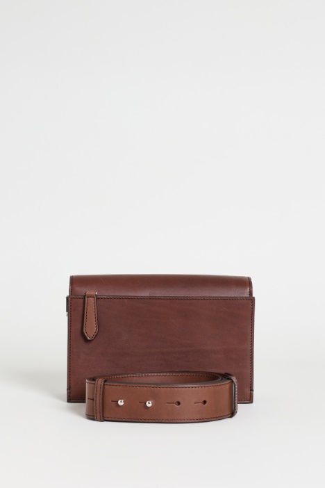 Bolso bandolera pequeño de piel