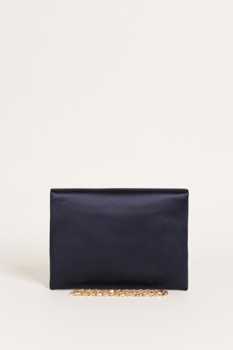 Pochette a busta in raso