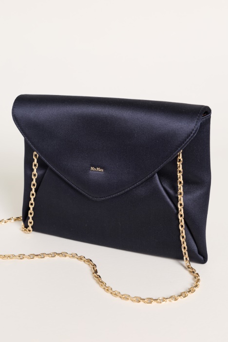Pochette a busta in raso