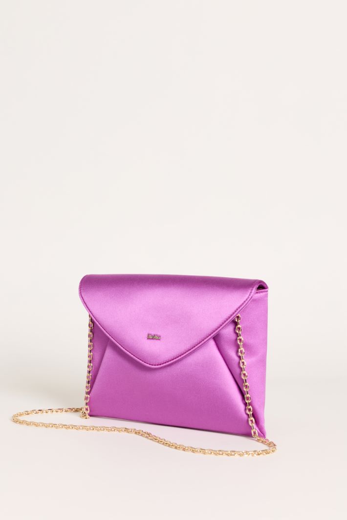 Pochette a busta in raso - FUXIA - Intrend - 2