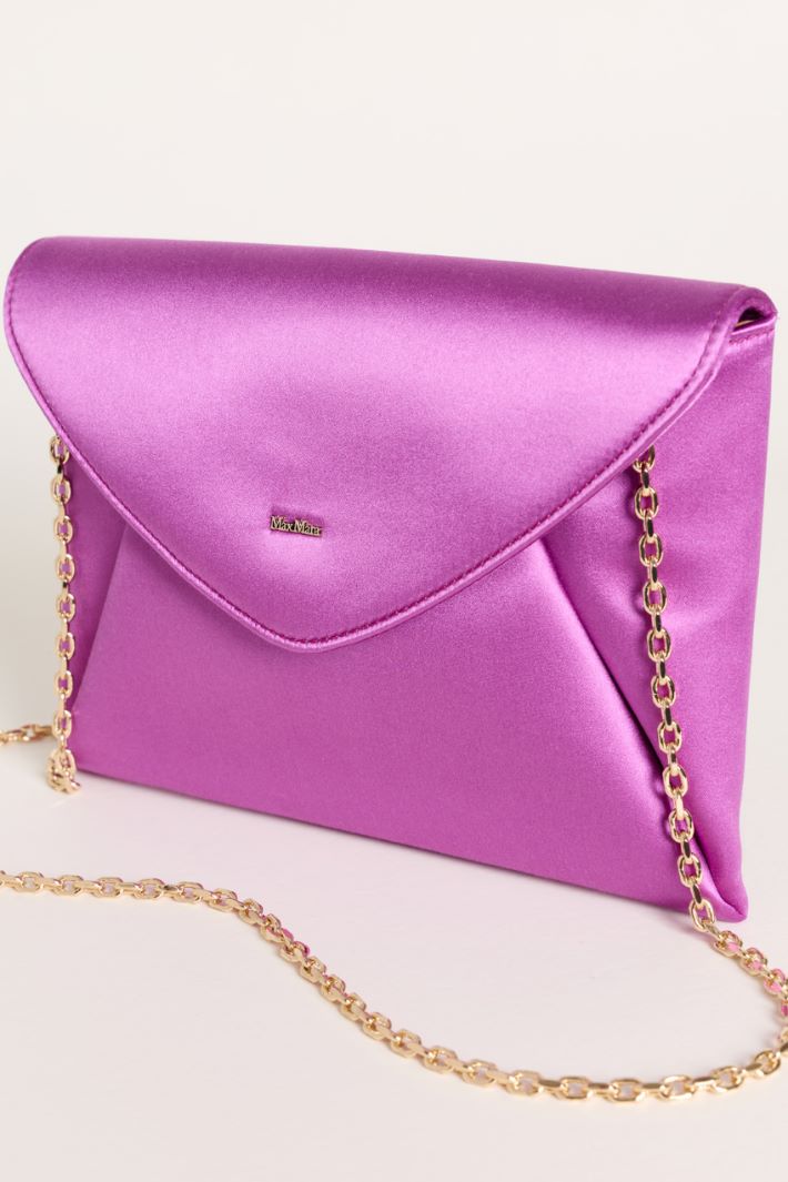 Pochette a busta in raso - FUXIA - Intrend - 4