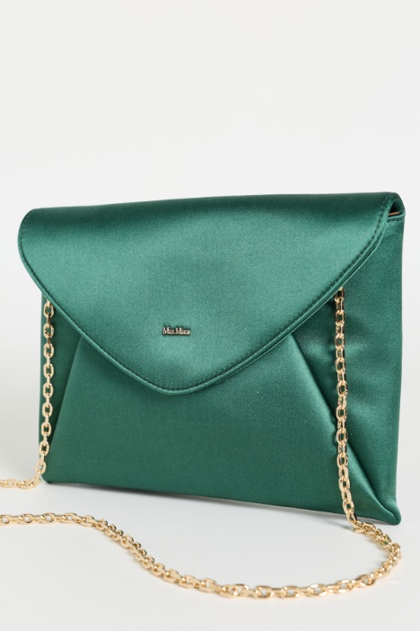 Pochette a busta in raso
