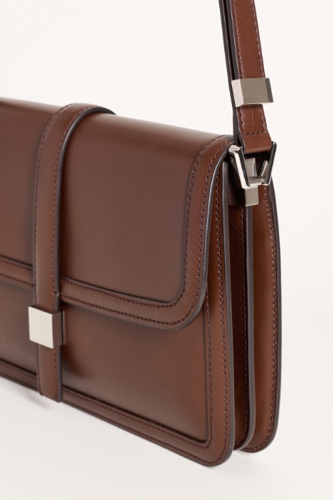 Borsa in pelle liscia