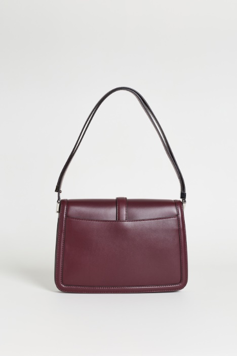 Bolso de piel lisa