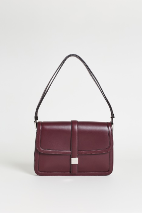 Smooth leather handbag - Intrend