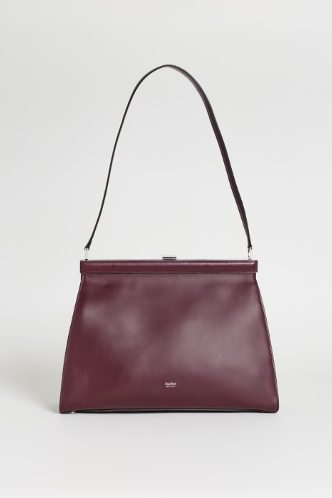 Satin-finish leather bag - Intrend