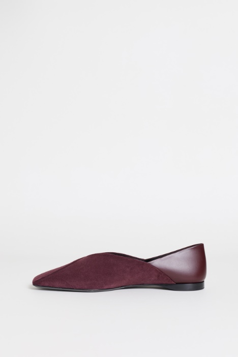 Mule con scollo incrociato