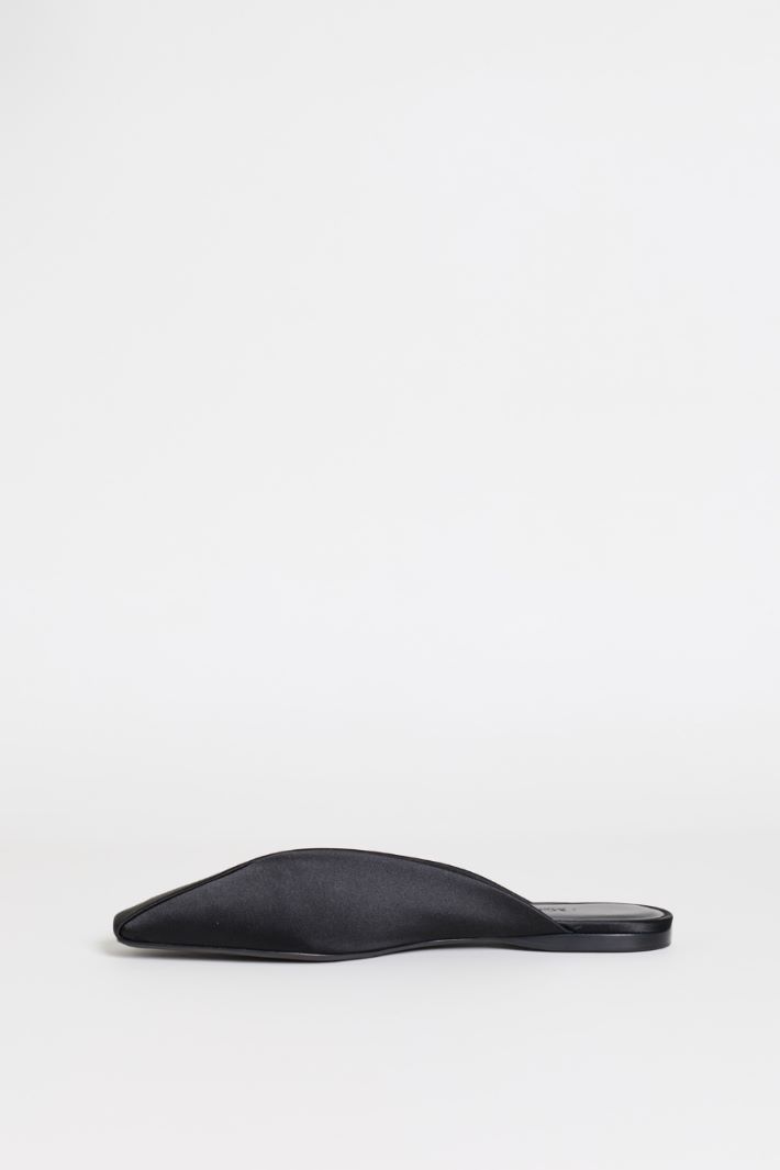 Satin mules - BLACK - Intrend - 3