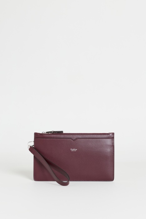 Leather Pouch with Wrist Strap - Intrend