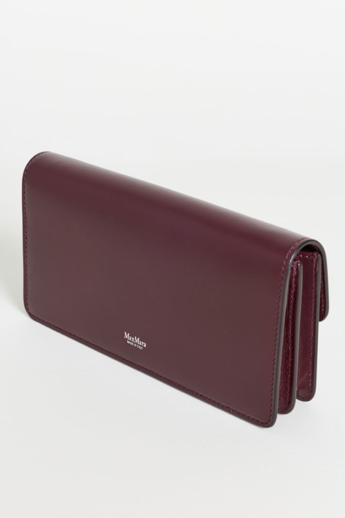 Leather Phone Pouch - BROWN - Intrend - 3