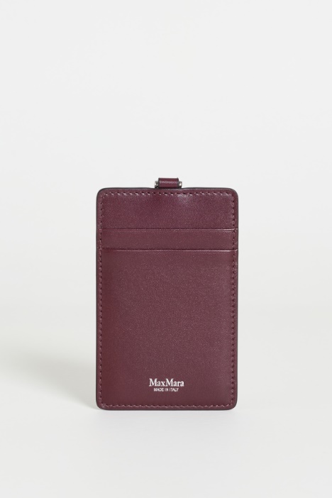 Leather badge holder - Intrend