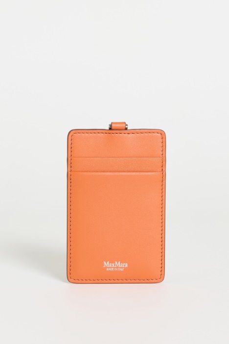 Leather badge holder - Intrend