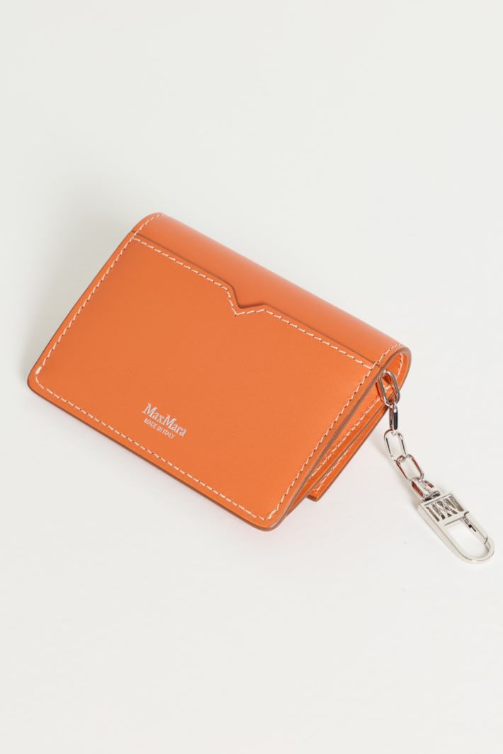 Leather purse - ORANGE - Intrend - 2