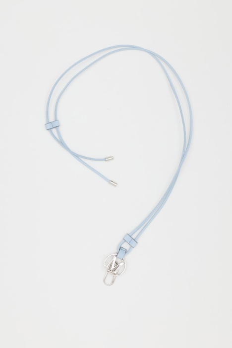 Leather cord necklace - Intrend