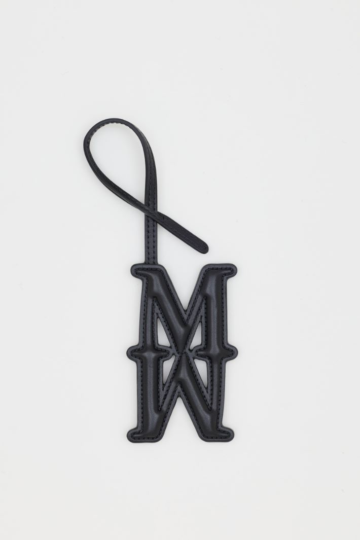Leather charm - BLACK - Intrend