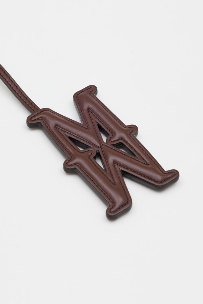 Leather charm - DARK BROWN - Intrend - 2