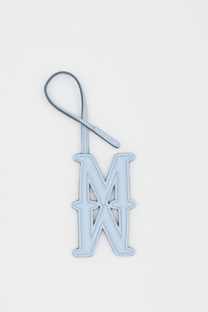 Leather charm - LIGHT BLUE - Intrend