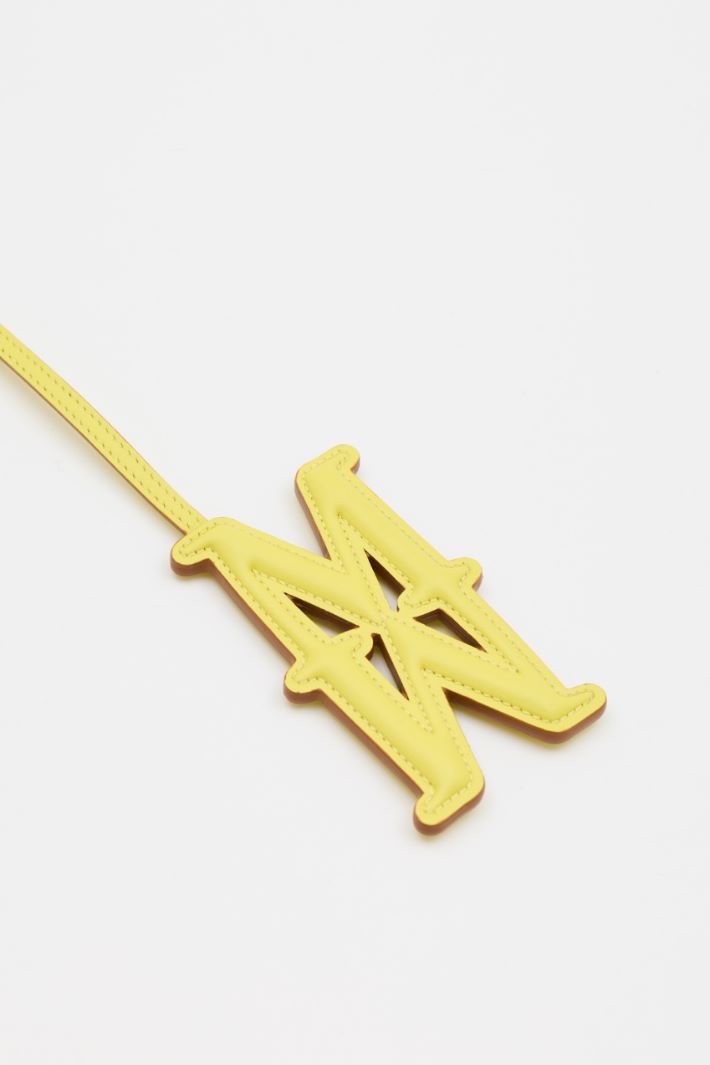 Leather charm - YELLOW - Intrend - 2