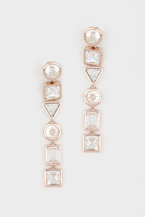 Crystal Drop Earrings - Intrend