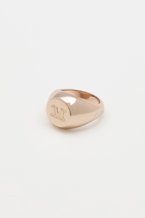 Metal signet ring - Intrend