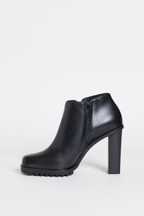 Stivaletto con lace-up laterale