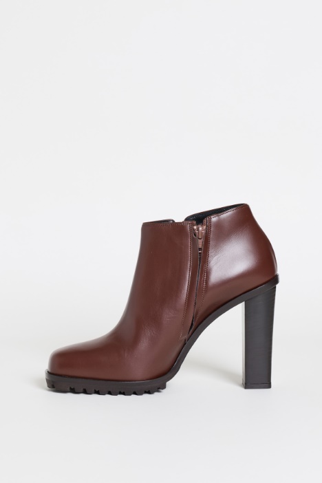 Stivaletto con lace-up laterale