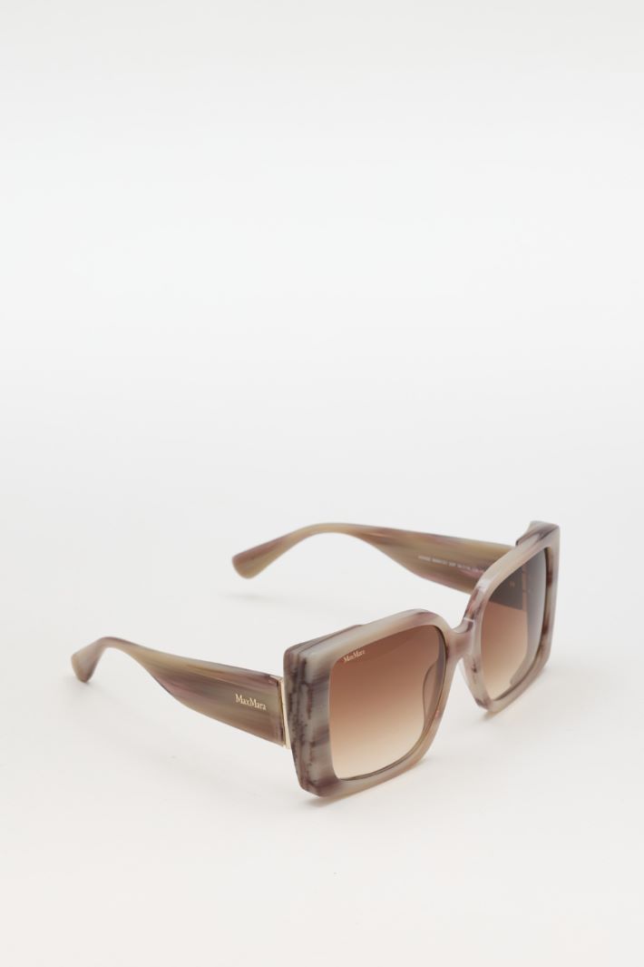 Oversized square sunglasses - GREY - Intrend - 2