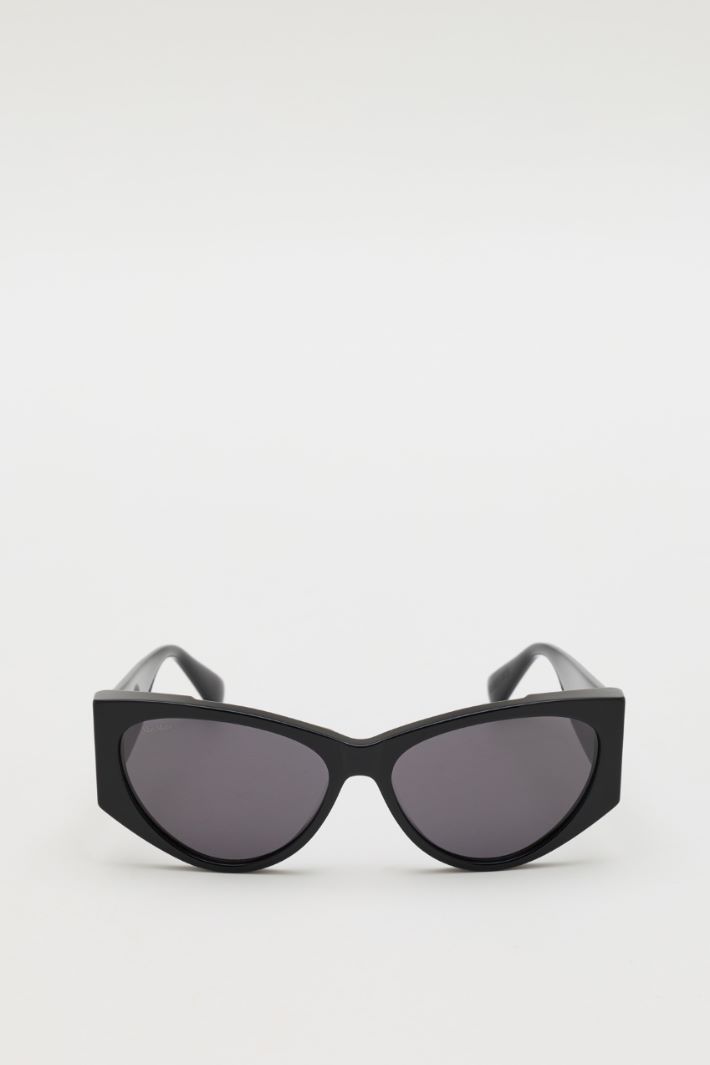 Occhiali da sole cat-eye - NERO - Intrend