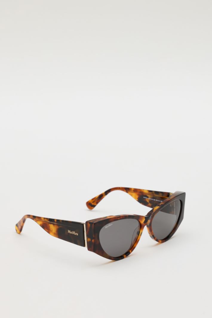 Occhiali da sole cat-eye - MARRONE - Intrend - 2