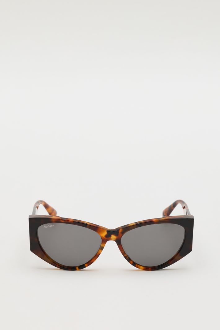 Occhiali da sole cat-eye - MARRONE - Intrend