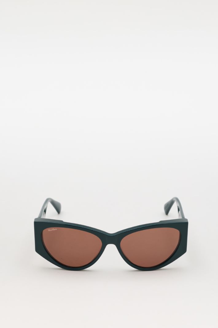 Cat-eye sunglasses - GREEN - Intrend