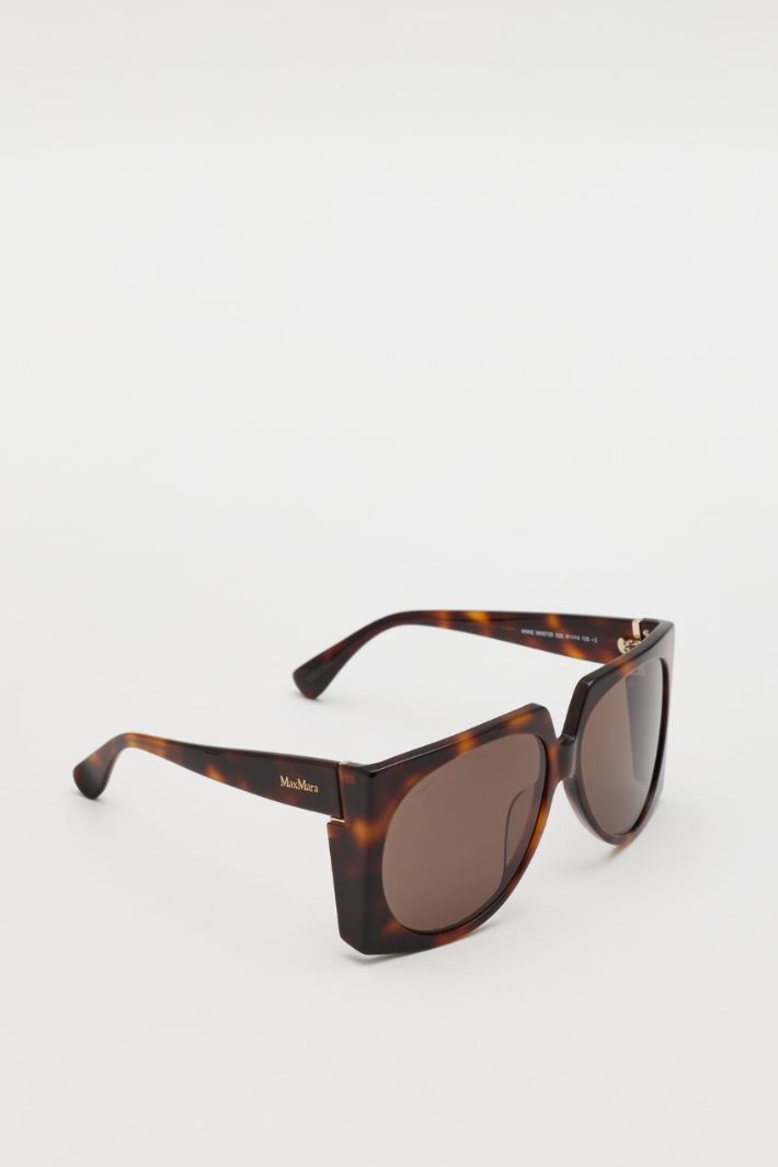 Occhiali da sole oversize - MARRONE - Intrend - 2