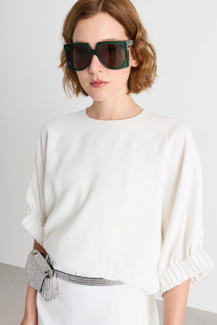 Oversized sunglasses - GREEN - Intrend - 3