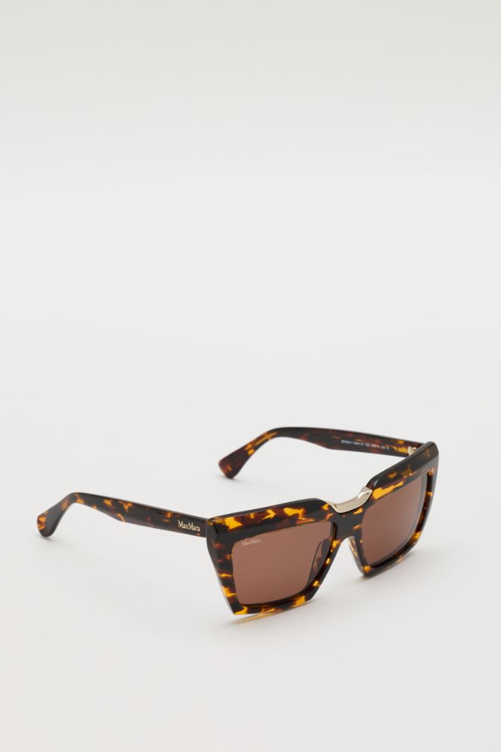 Cat-eye sunglasses - BROWN - Intrend - 2