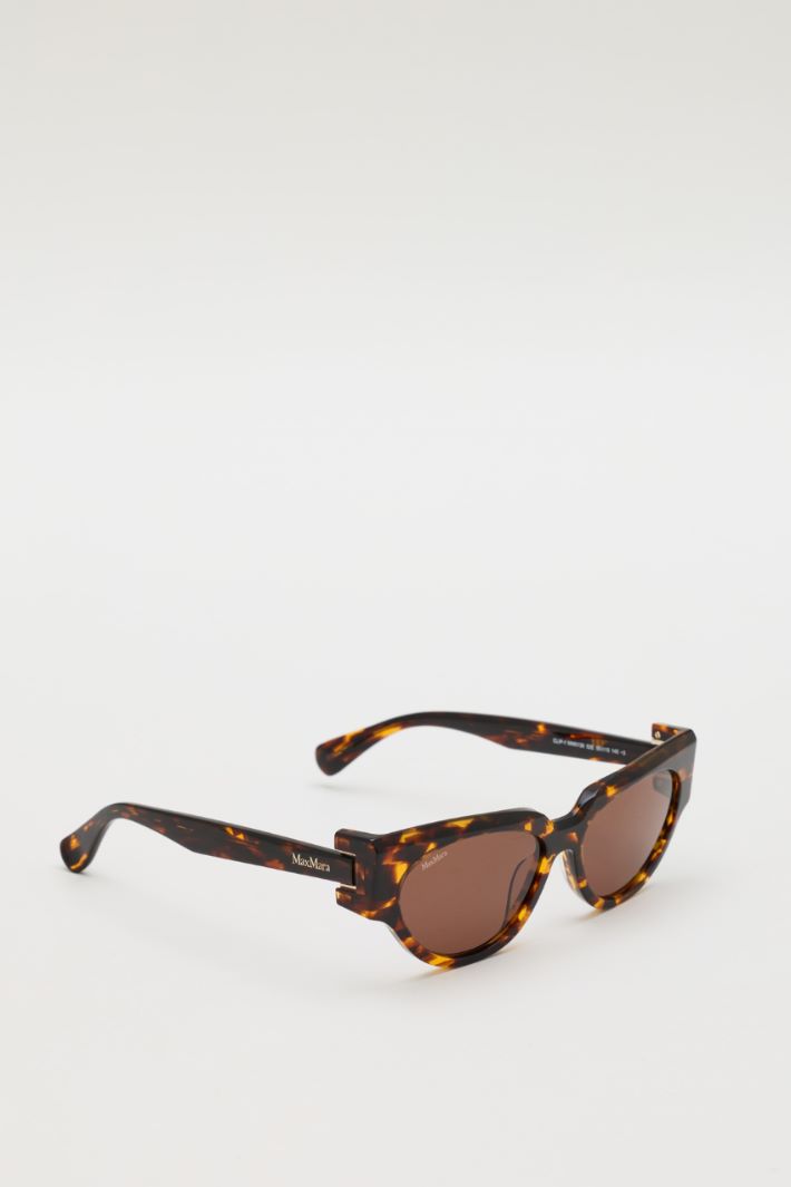 Occhiali da sole ovali - MARRONE - Intrend - 2